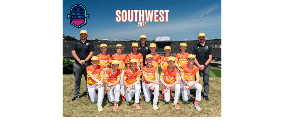 2025 LL Southwest Regional Champions